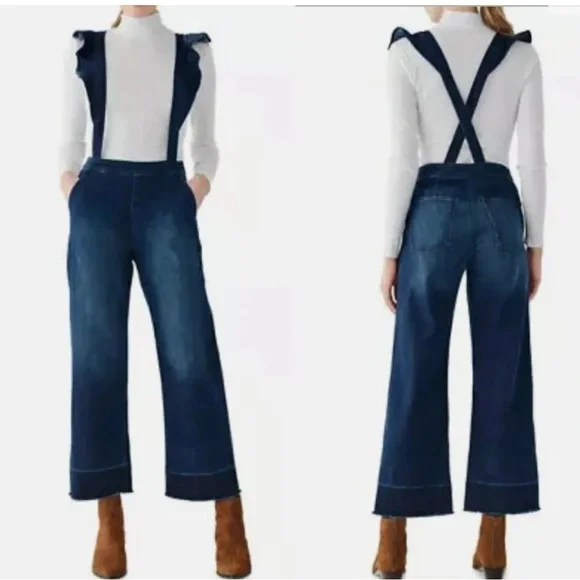 Anthropologie DL1961 Hepburn Overalls. - Picture 2 of 7